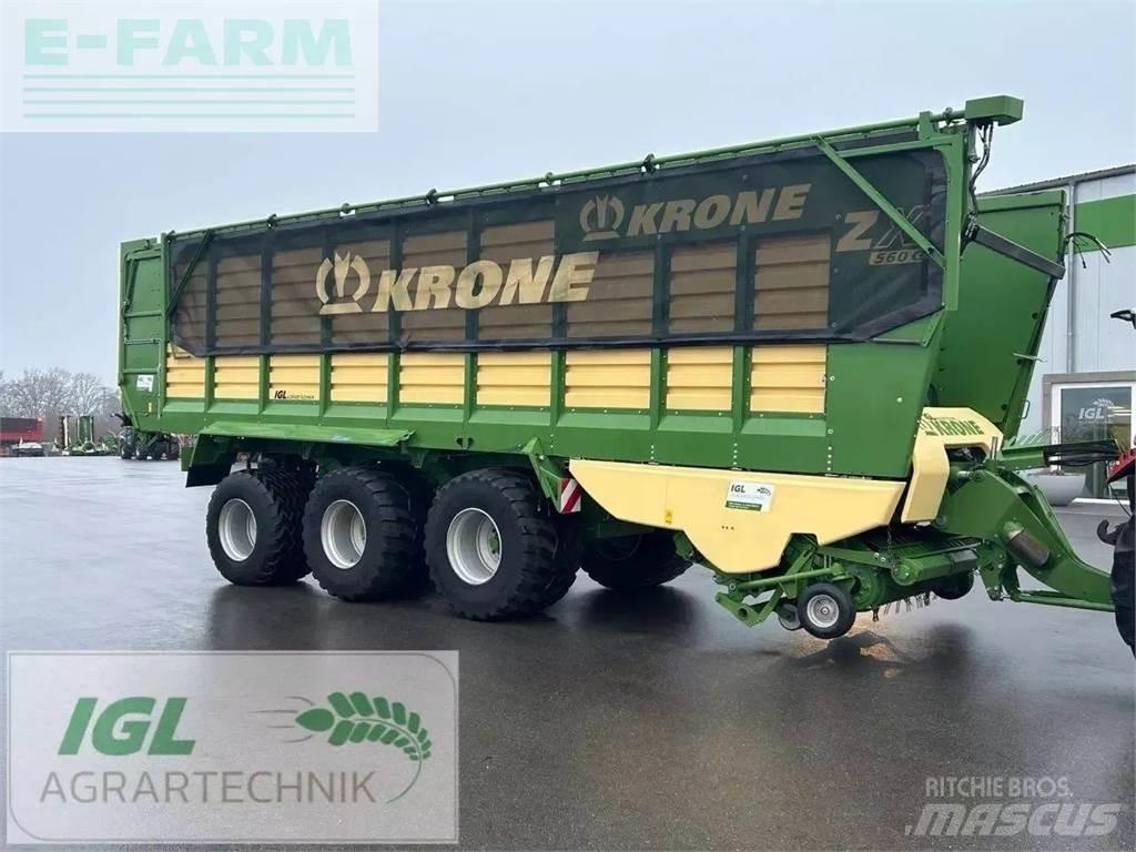 Krone zx 560 gl 기타 세미 트레일러