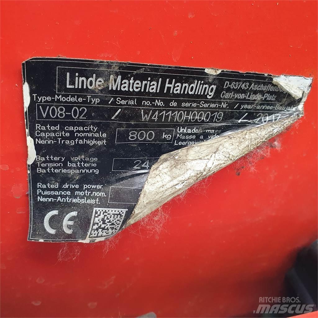Linde V08-02 미디엄 리프트 오더 피커