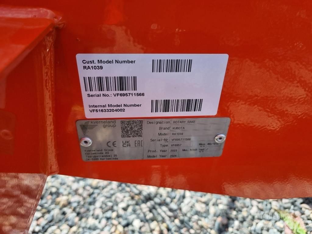 Kubota RA 1039 윈드로어
