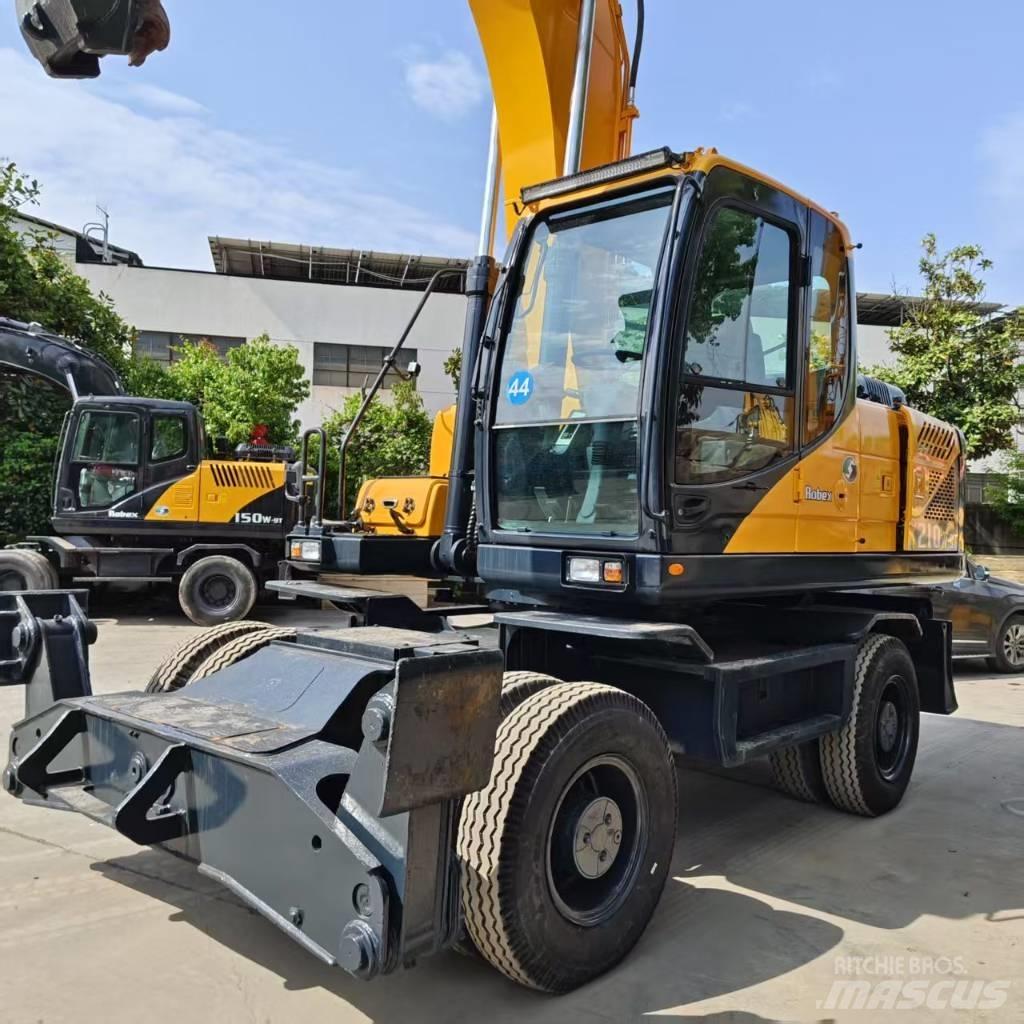 Hyundai 210w-9  휠 굴삭기