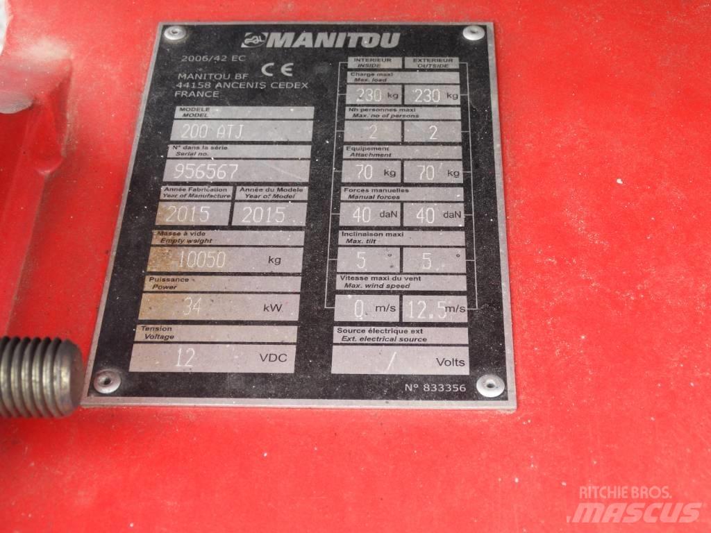 Manitou 200 ATJ 관절형 전동이동 리프트