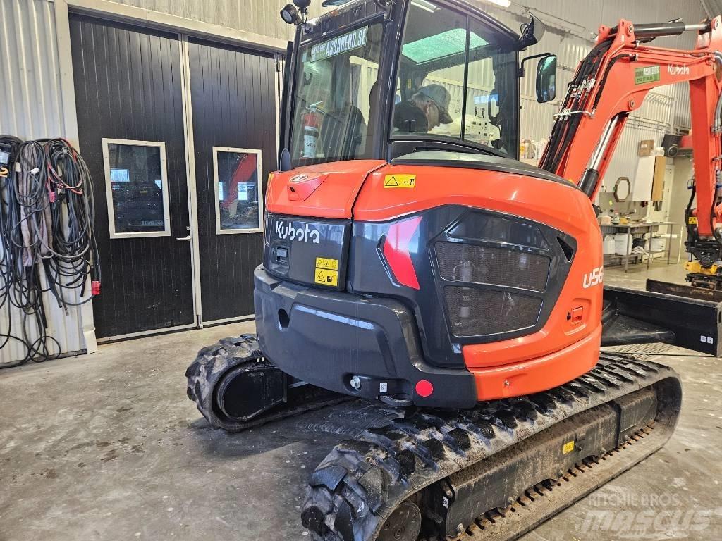 Kubota KX U56-5 소형 굴삭기 7톤 미만