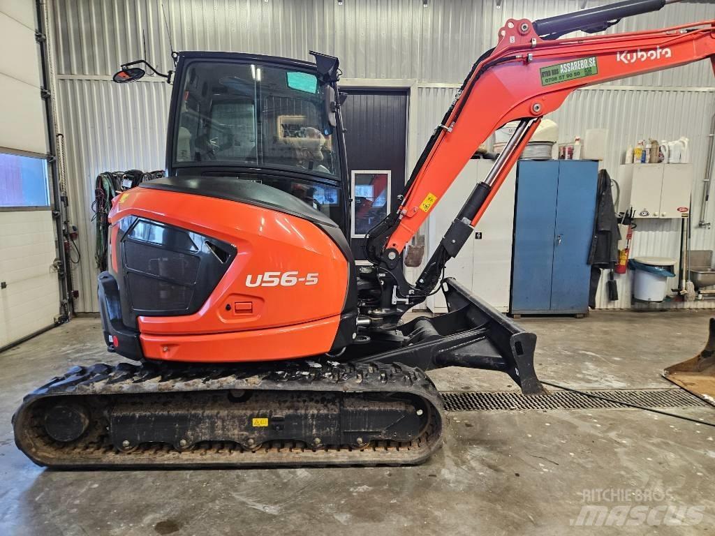 Kubota KX U56-5 소형 굴삭기 7톤 미만