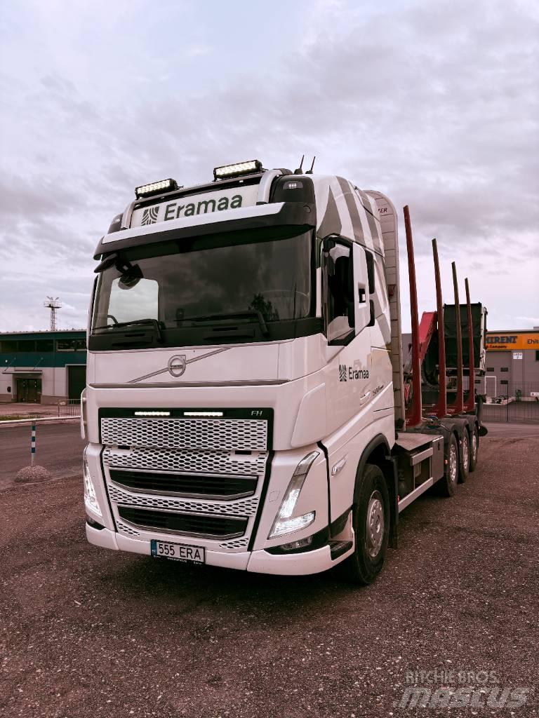Volvo FH 500 목재 트럭