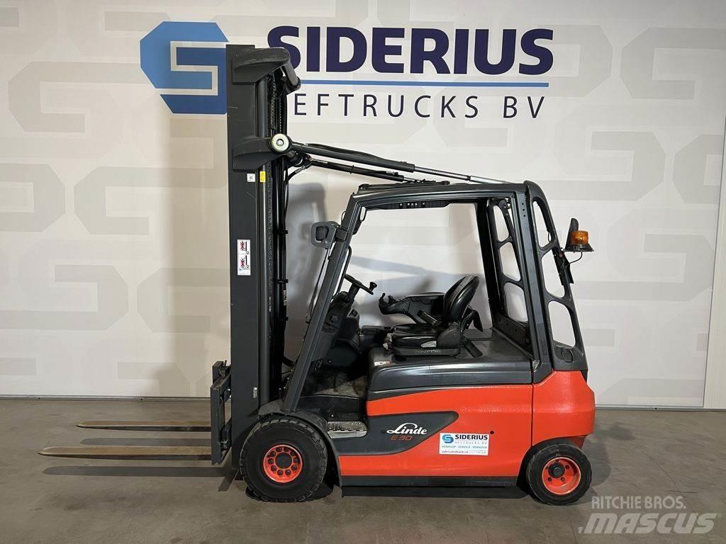 Linde E30L-01 전동 지게차