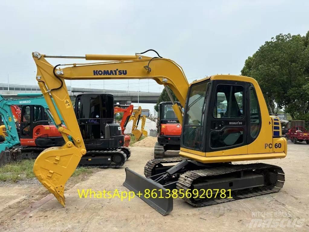 Komatsu PC70-6 소형 굴삭기 7톤 미만
