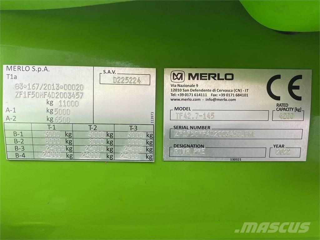Merlo TF42.7 농업용 텔레 핸들러