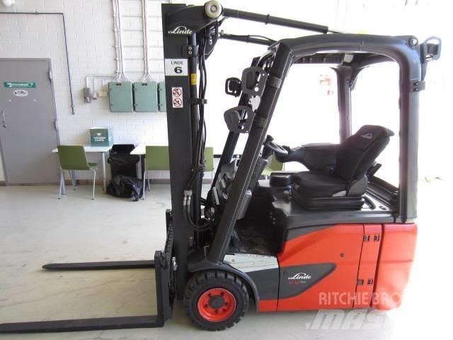 Linde E 16 C-02 전동 지게차
