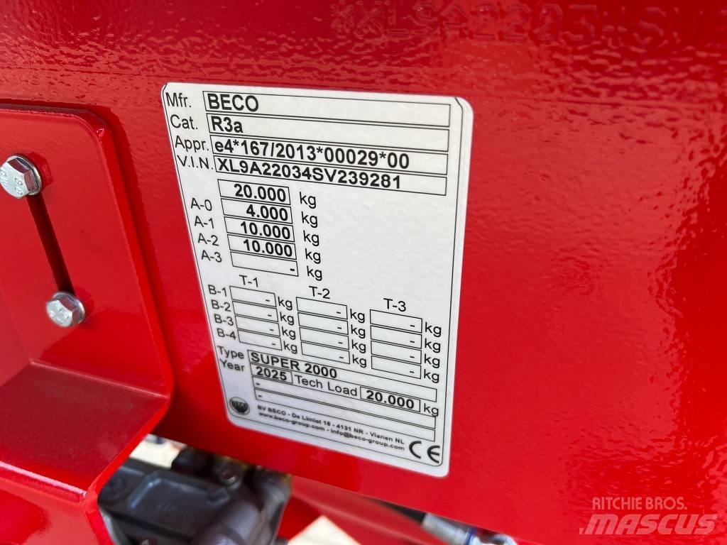 Beco Super 2000 곡물용 카트