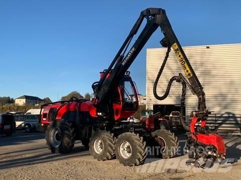 Komatsu 901 원목 하베스터