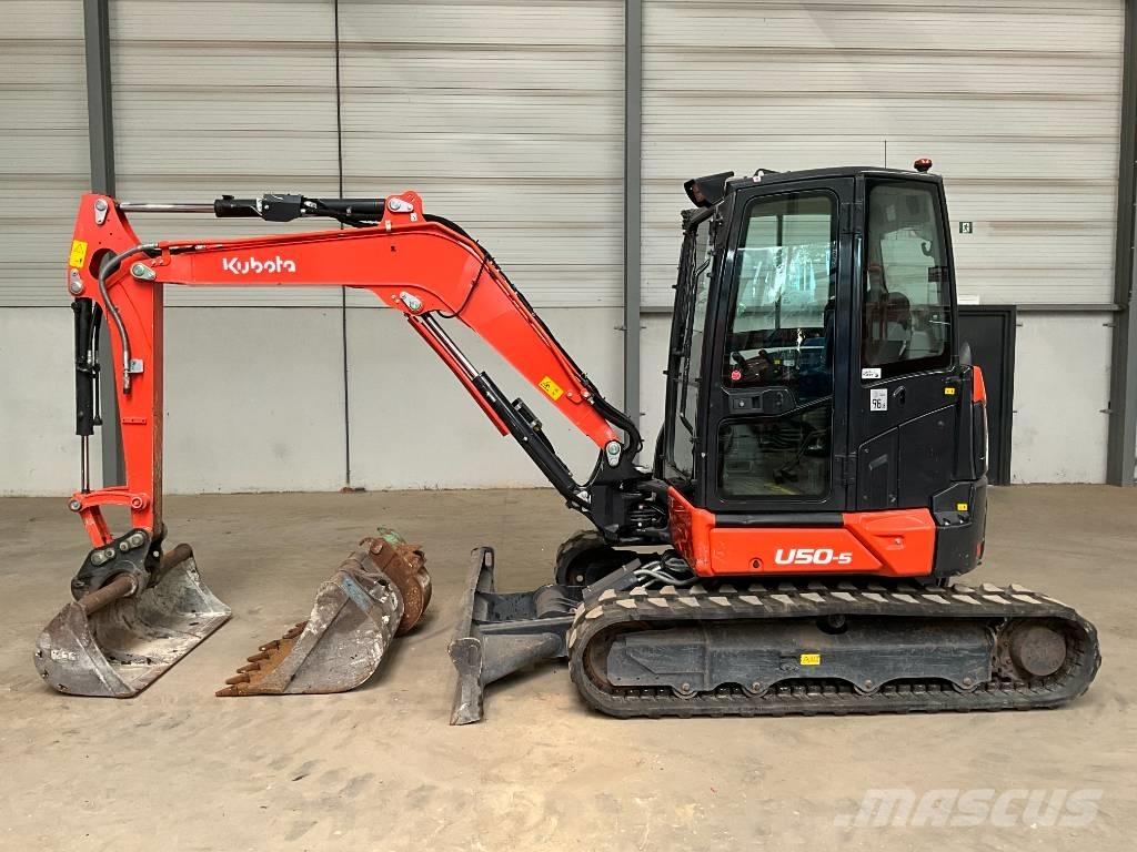 Kubota U 50-5 소형 굴삭기 7톤 미만