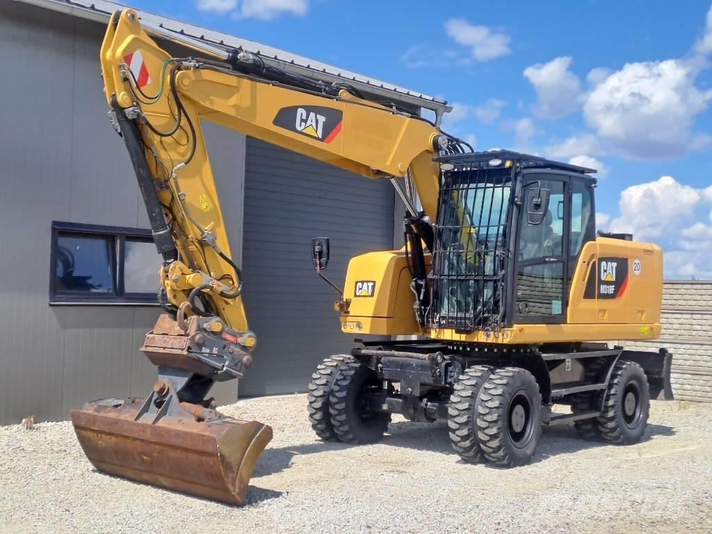 CAT M318F  휠 굴삭기