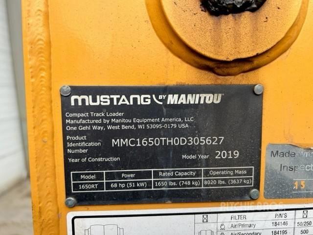 Mustang 1650RT  스키드로더