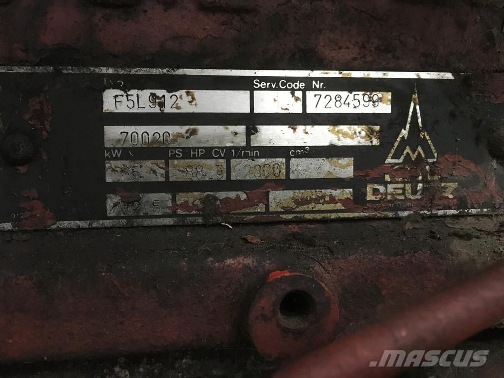 Deutz F5L912 USED 엔진