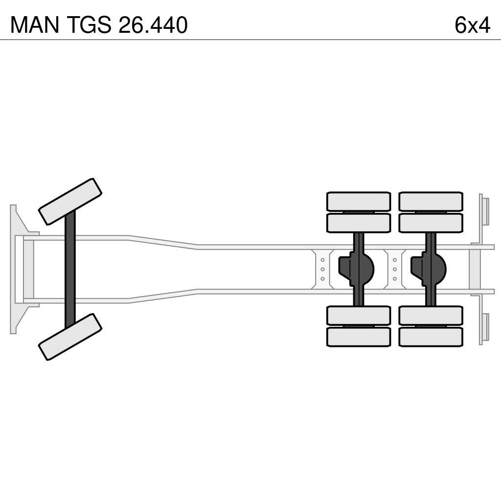 MAN TGS 26.440 덤프 트럭