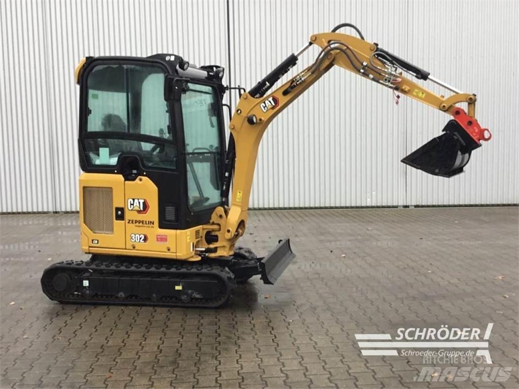 CAT 302 CR  휠 굴삭기