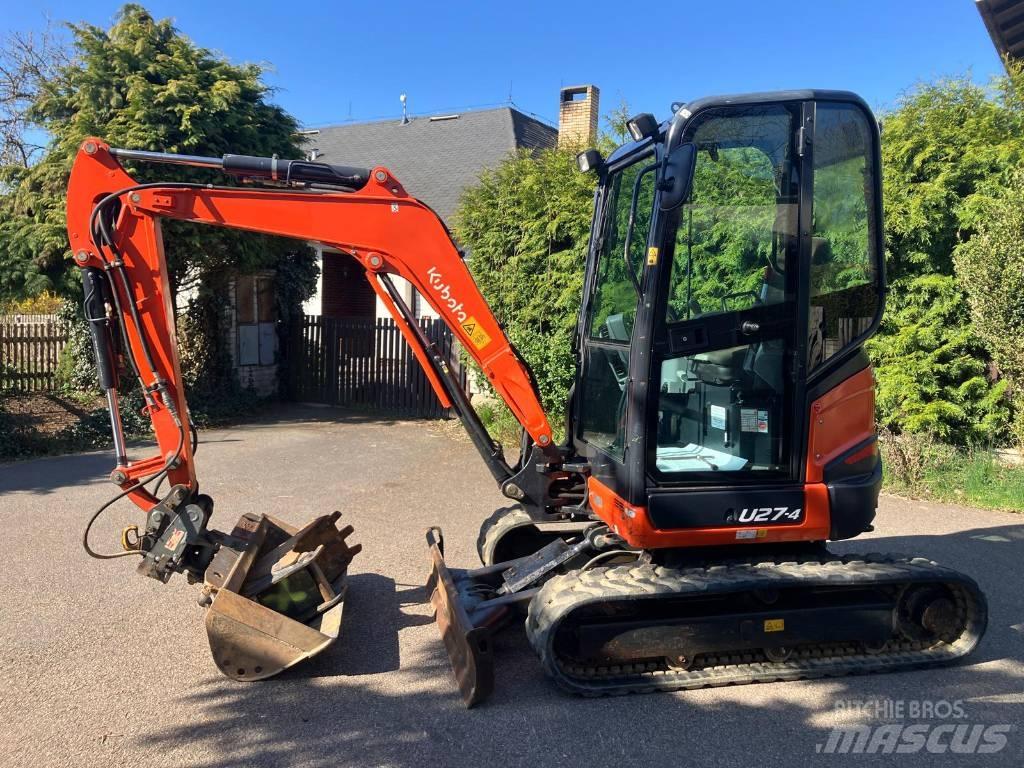Kubota U 27 소형 굴삭기 7톤 미만
