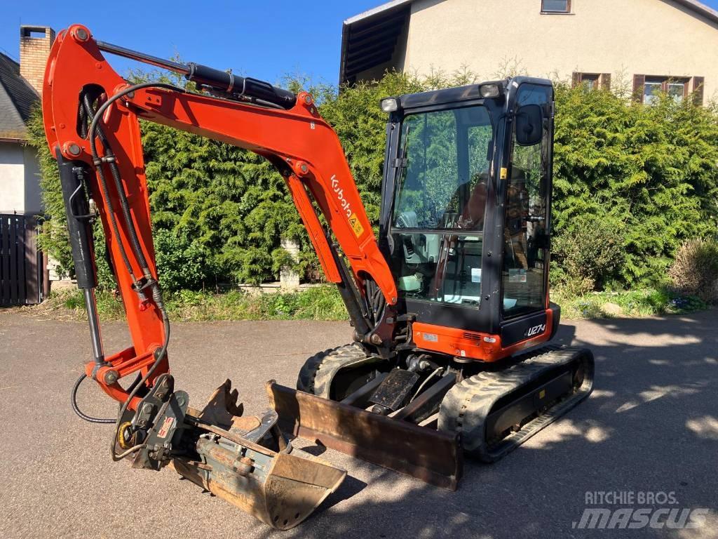Kubota U 27 소형 굴삭기 7톤 미만