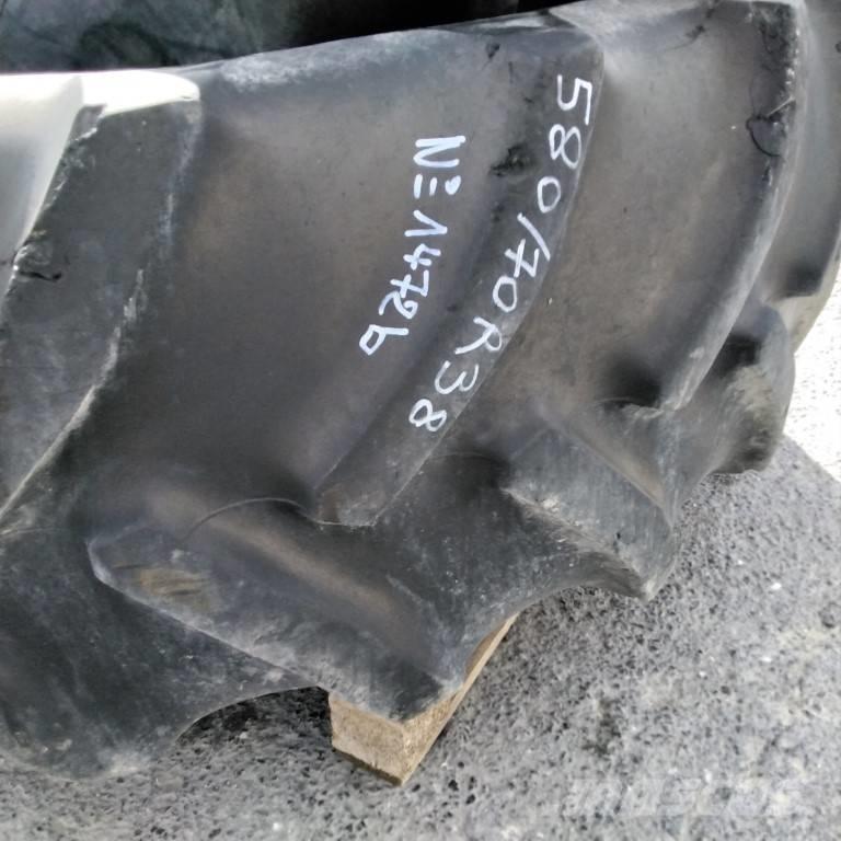Goodyear 580/70R38 타이어, 휠 및 림