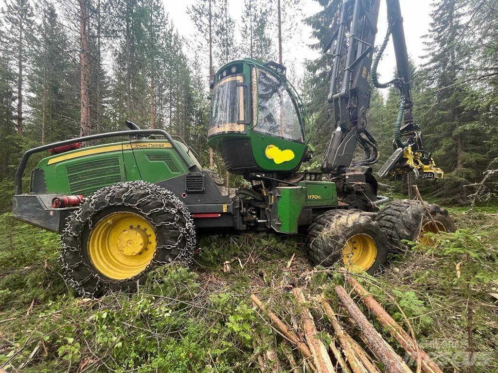 John Deere 1170 G 원목 하베스터