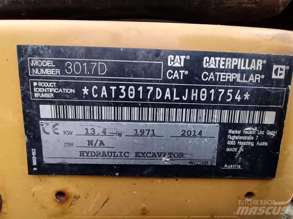 CAT 301.7D 소형 굴삭기 7톤 미만