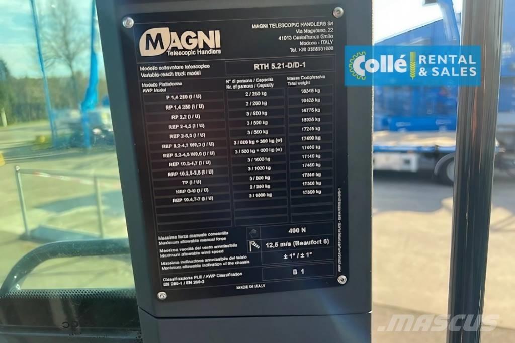 Magni RTH 5.21 | 2025 텔러 핸들러