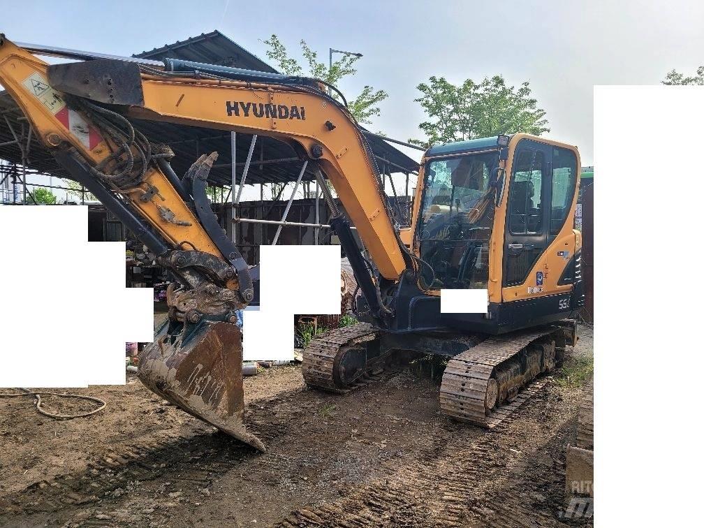 Hyundai Robex 55 소형 굴삭기 7톤 미만