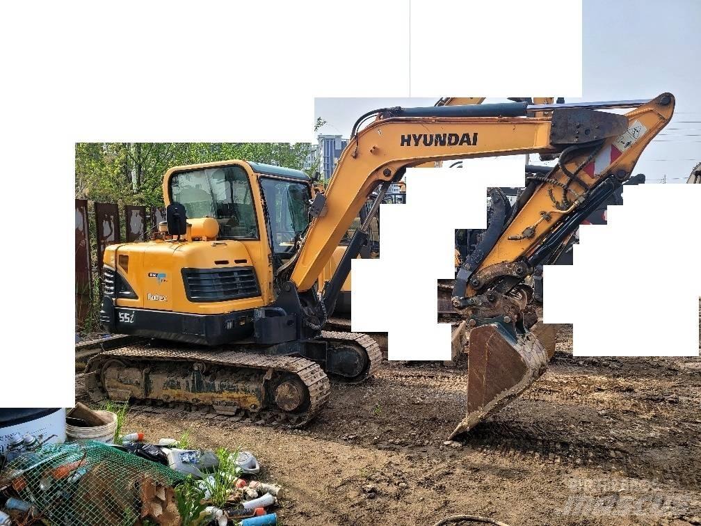 Hyundai Robex 55 소형 굴삭기 7톤 미만