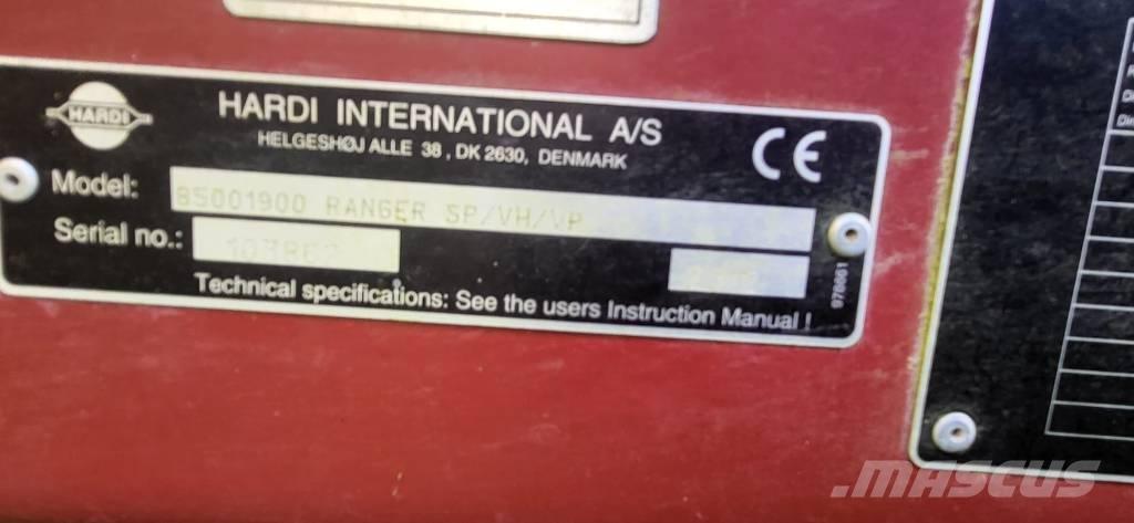 Hardi Ranger 2500 견인형 분무기