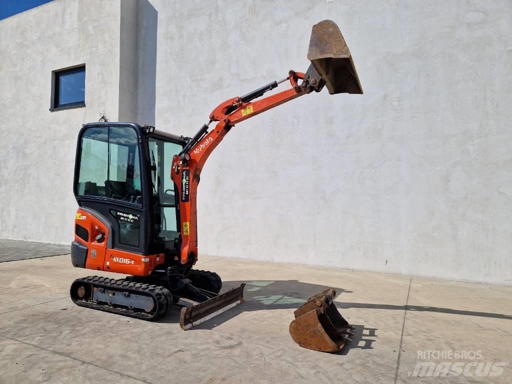 Kubota KX 016-4  P334 소형 굴삭기 7톤 미만