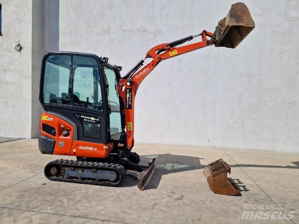 Kubota KX 016-4  P334 소형 굴삭기 7톤 미만