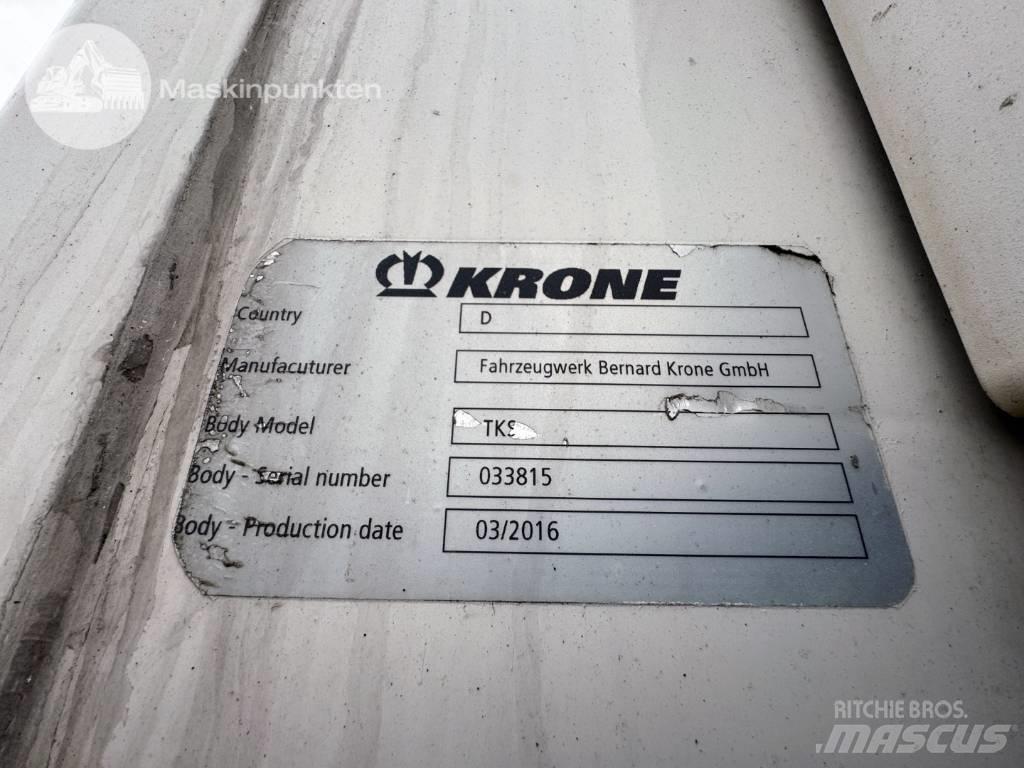 Krone SD 온도 조절식 세미 트레일러