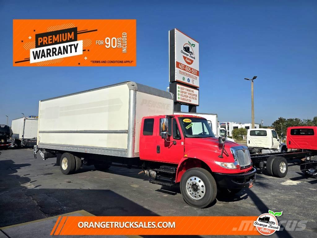 International 4300 탑차 트럭