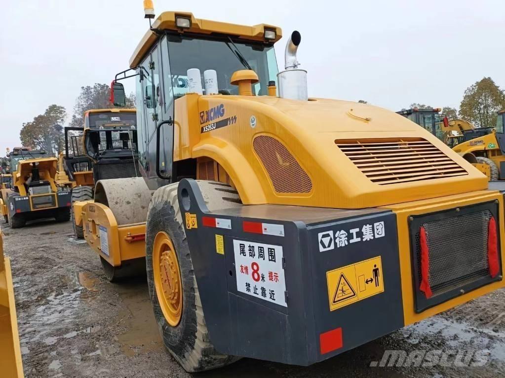 XCMG XC263J 싱글 드럼 롤러