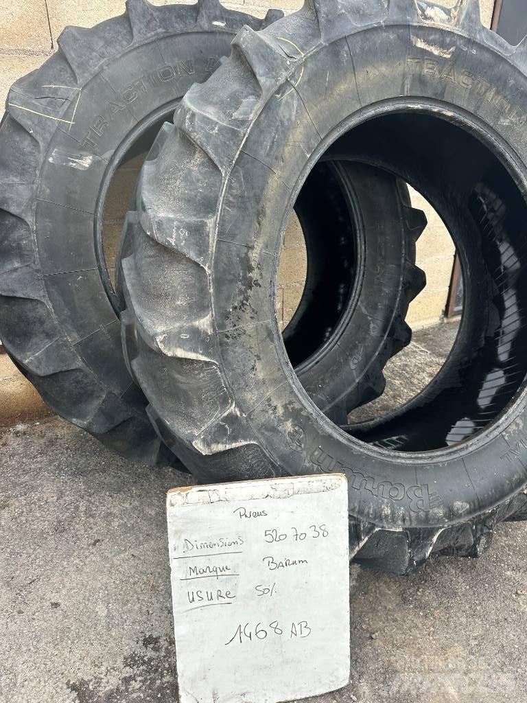 Barum 520/70R38 타이어, 휠 및 림