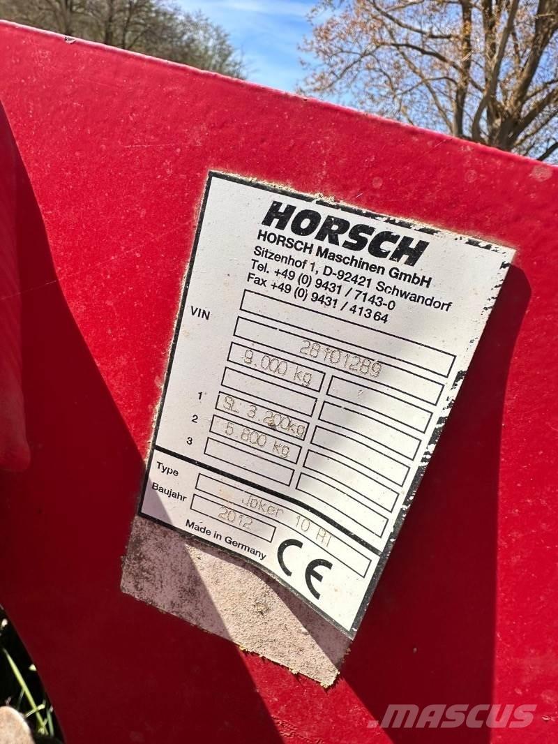 Horsch Joker 10 RT 디스크 하로우(쇄토기)
