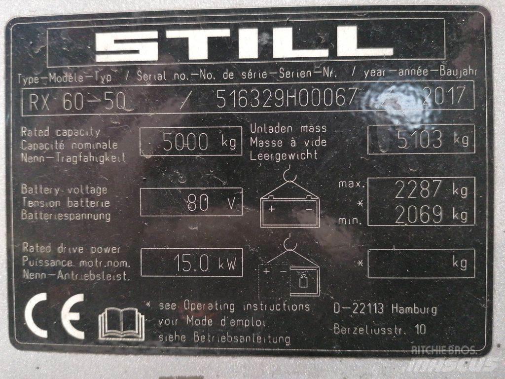 Still RX60-50 전동 지게차