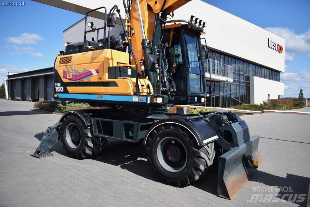 Hyundai HW 160  휠 굴삭기