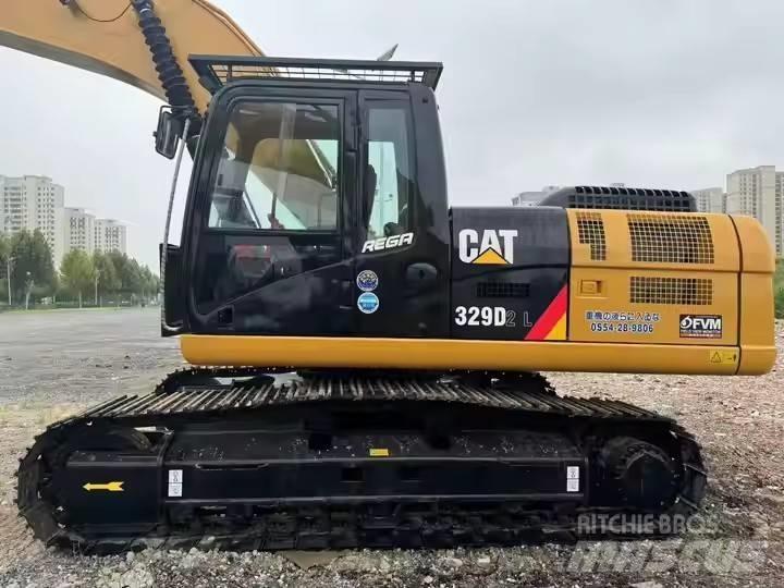 CAT CAT329D2L 중형굴삭기 7톤-28톤