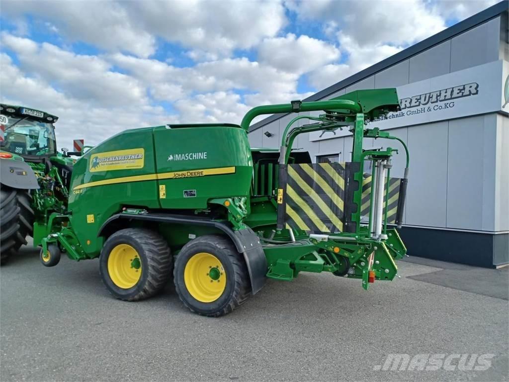 John Deere C441R 원형 곤포기