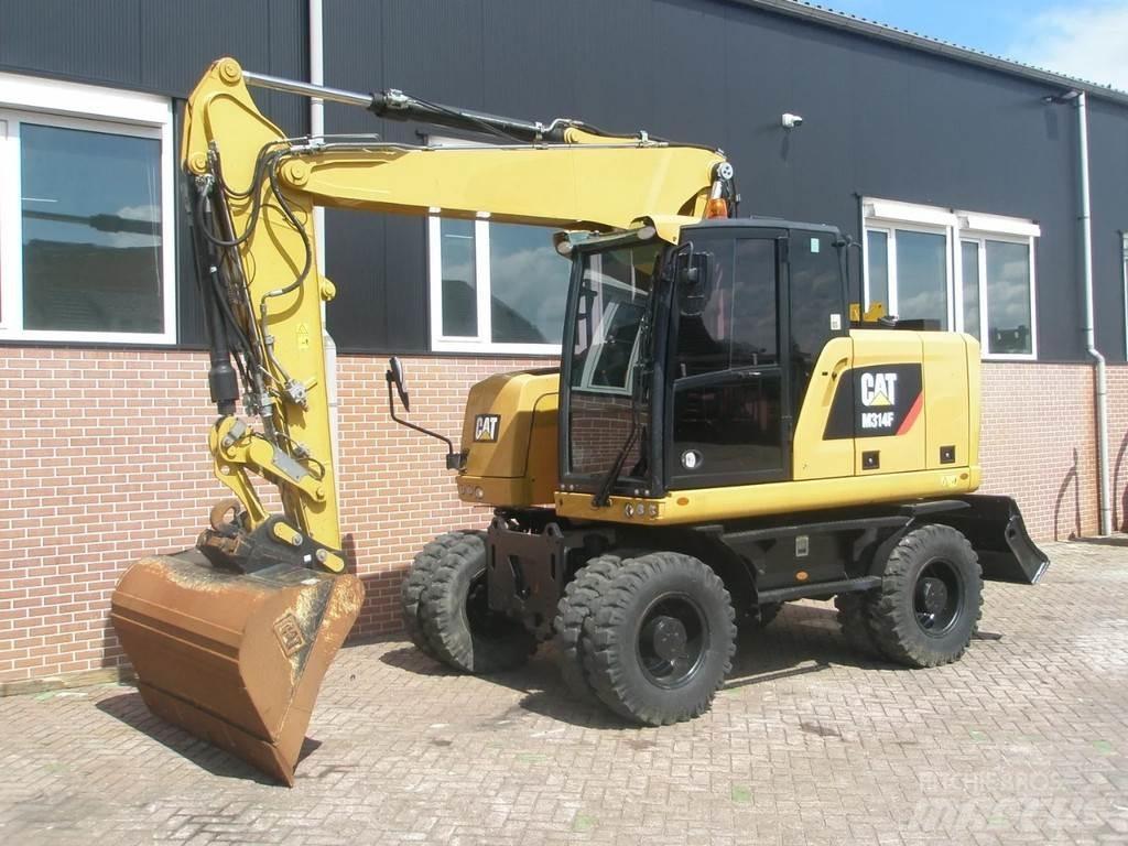 CAT M314F  휠 굴삭기