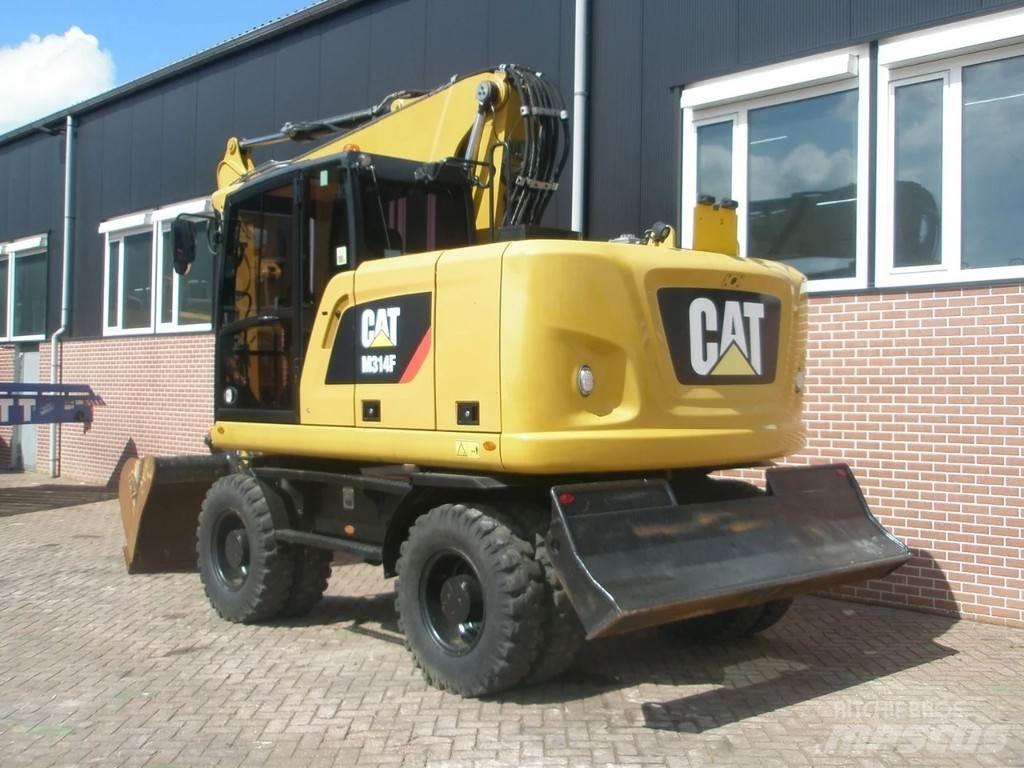 CAT M314F  휠 굴삭기