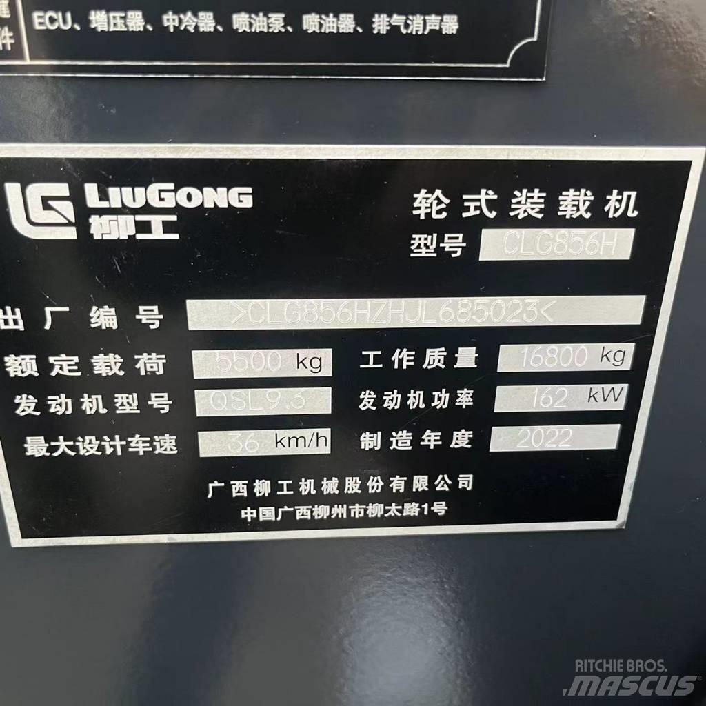 LiuGong 856 H  휠로우더