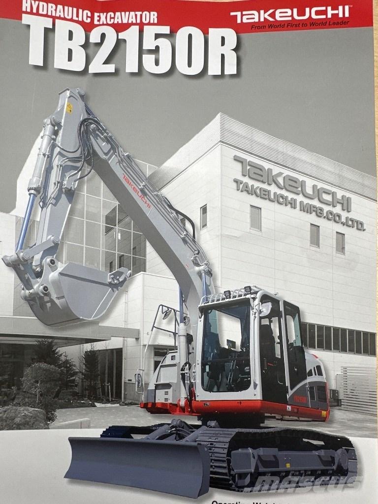 Takeuchi TB 2150 R 대형 굴삭기 29톤 이상