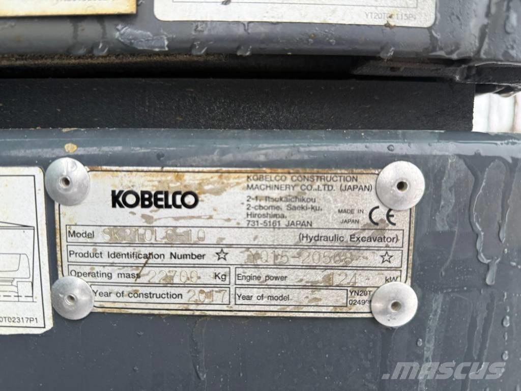 Kobelco SK 210 LC-10 대형 굴삭기 29톤 이상