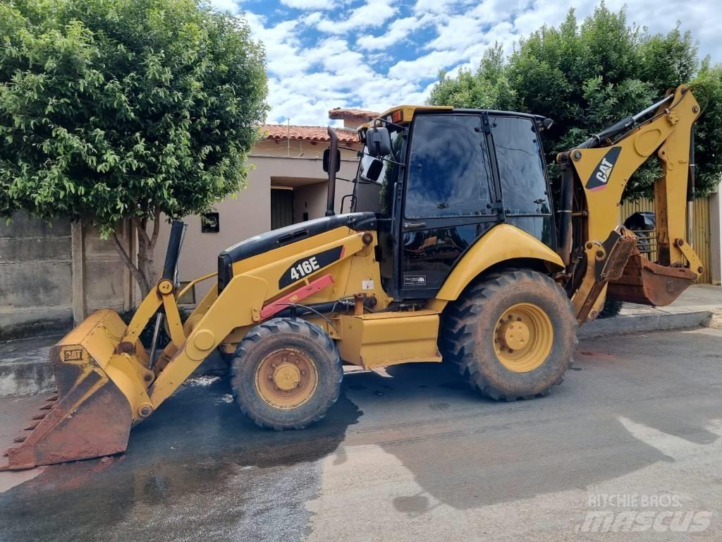 CAT 416E 백호로더