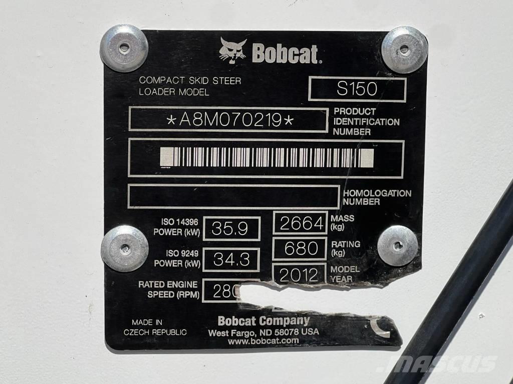 Bobcat S 150  스키드로더