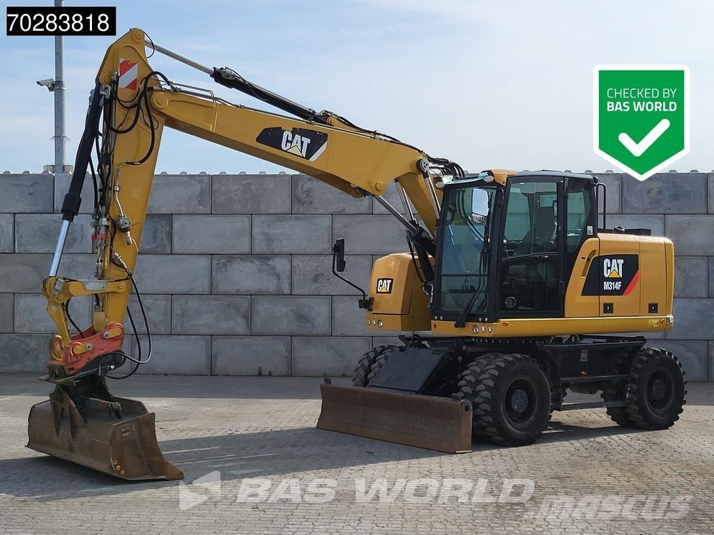 CAT M314 F  휠 굴삭기