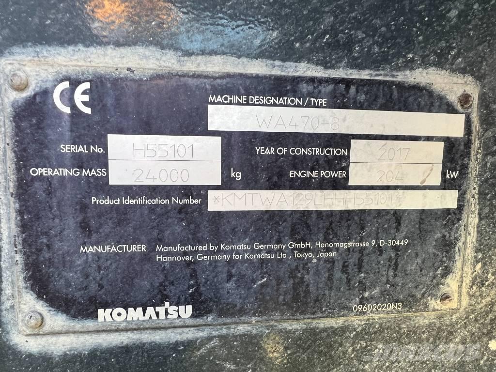 Komatsu WA 470-8  휠로우더