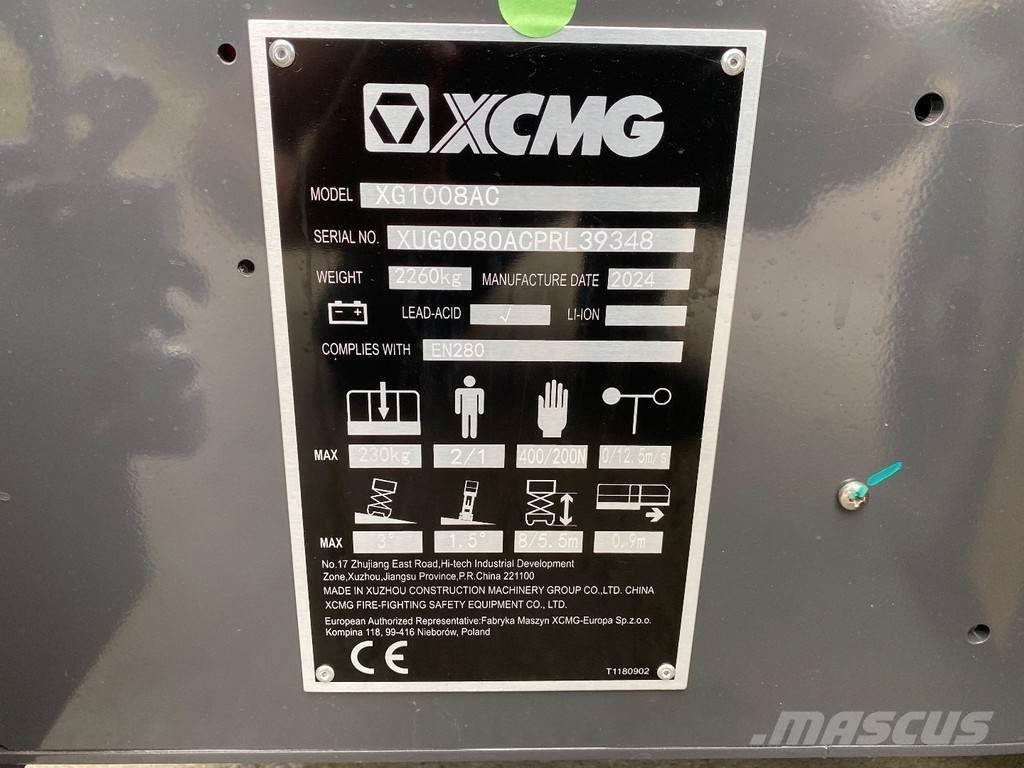 XCMG XG1008AC 기타 승강기와 플랫폼
